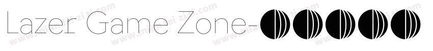 Lazer Game Zone字体转换